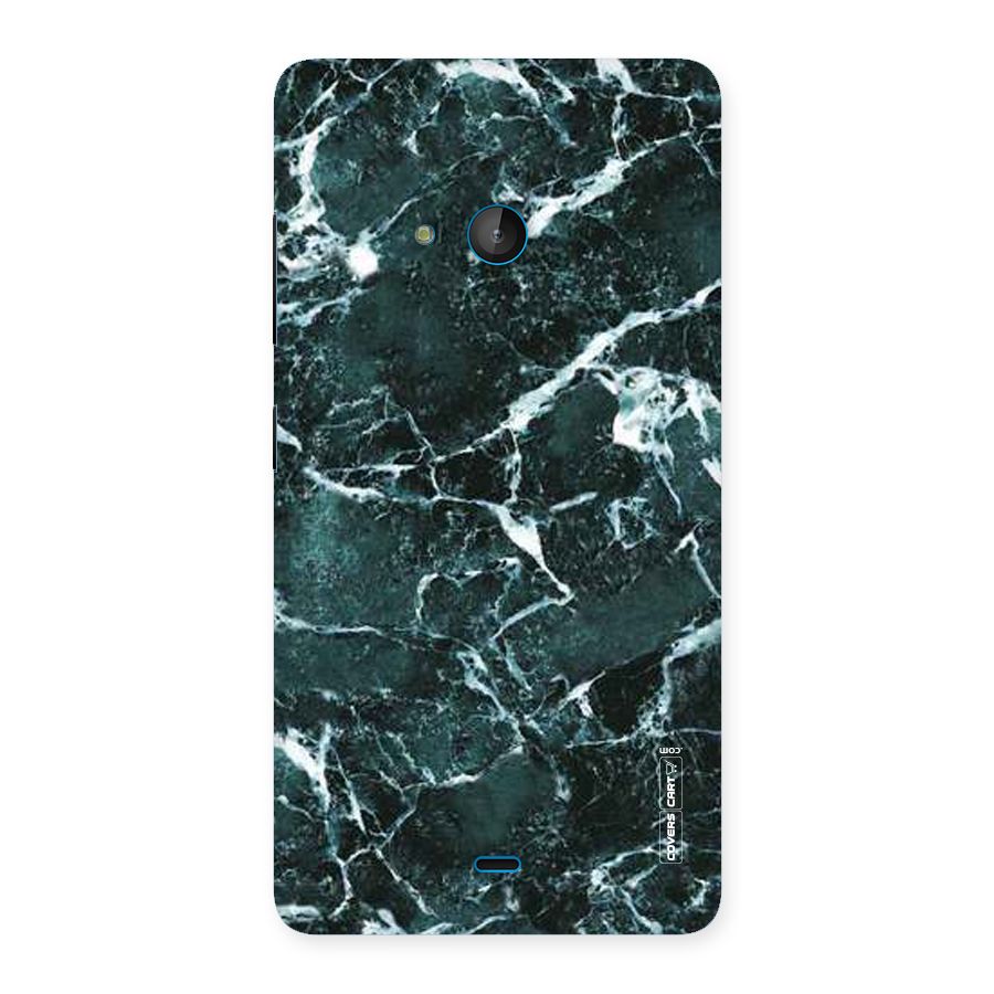 Dark Green Marble Back Case for Lumia 540