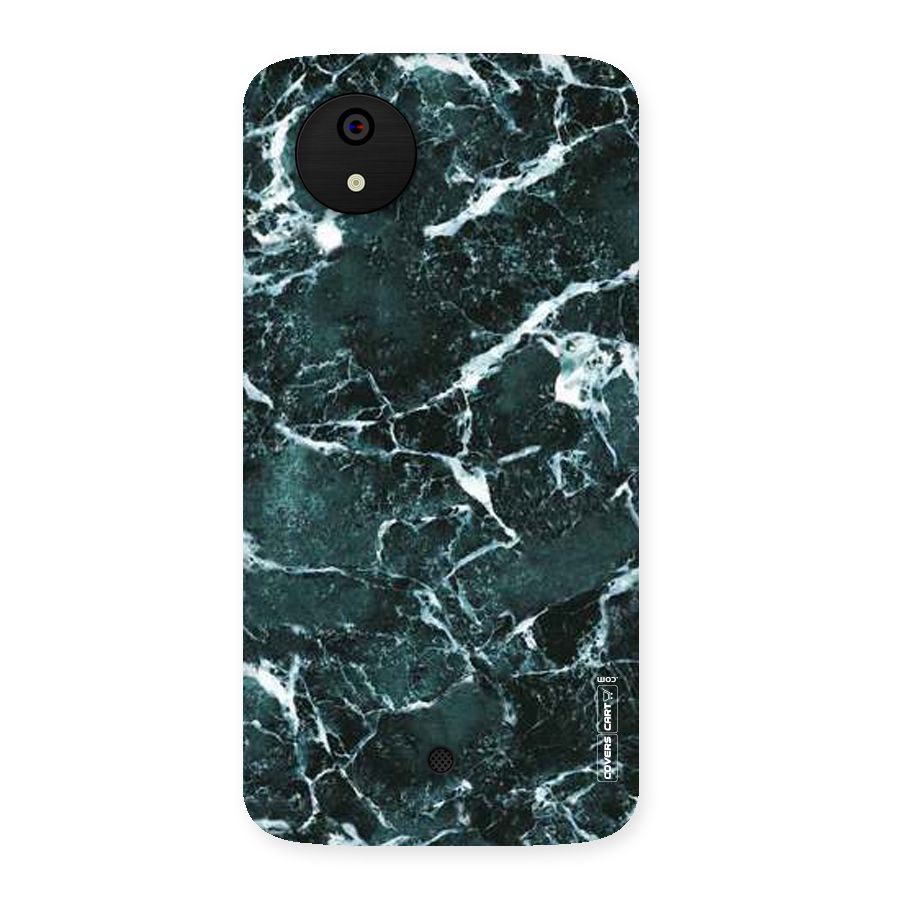 Dark Green Marble Back Case for Micromax Canvas A1