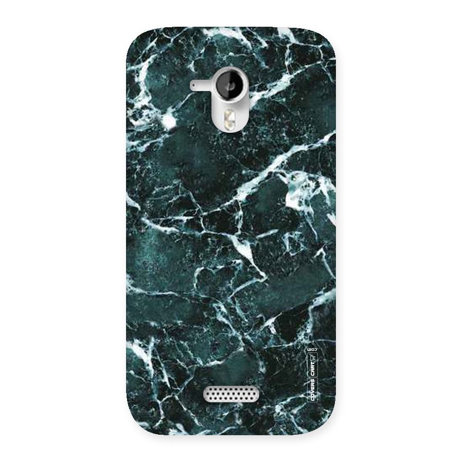 Dark Green Marble Back Case for Micromax Canvas HD A116