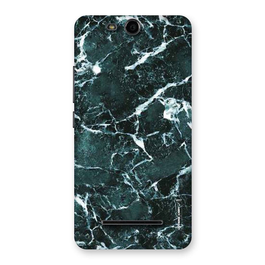 Dark Green Marble Back Case for Micromax Canvas Juice 3 Q392