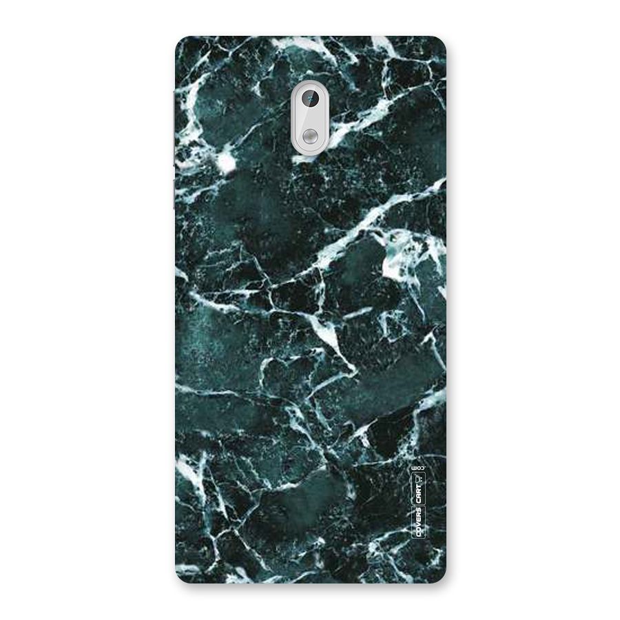 Dark Green Marble Back Case for Nokia 3