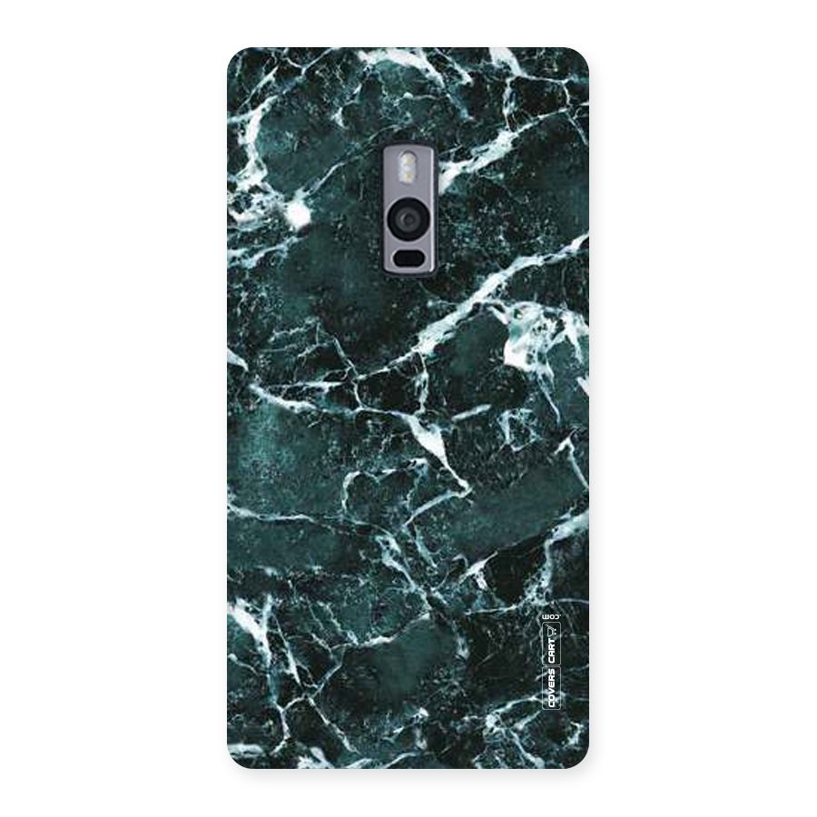 Dark Green Marble Back Case for OnePlus Two