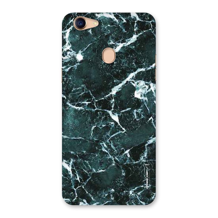 Dark Green Marble Back Case for Oppo F5