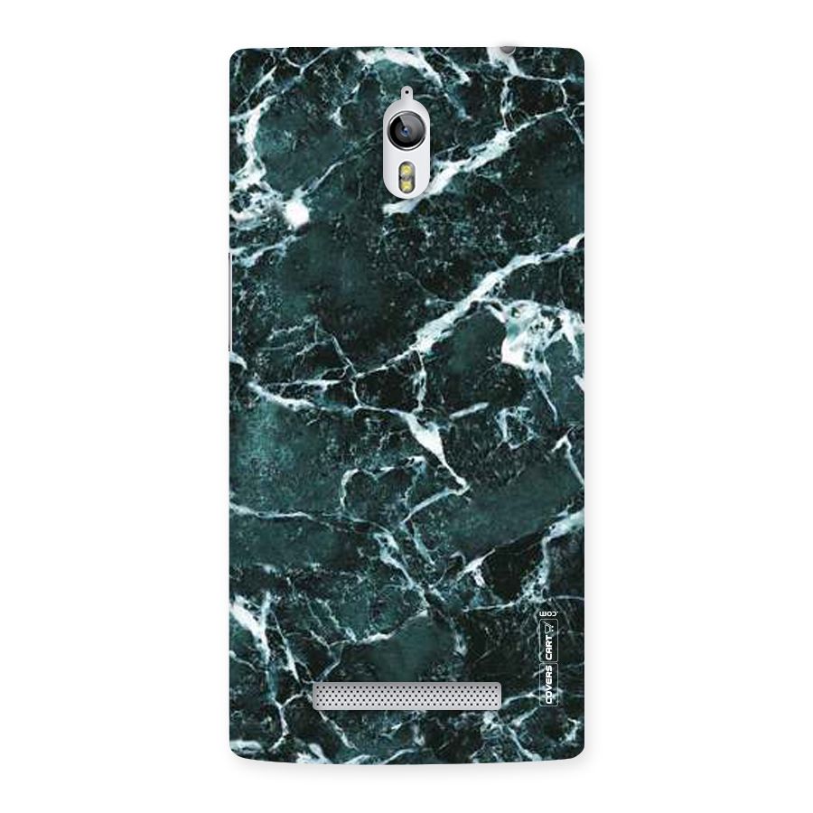 Dark Green Marble Back Case for Oppo Find 7