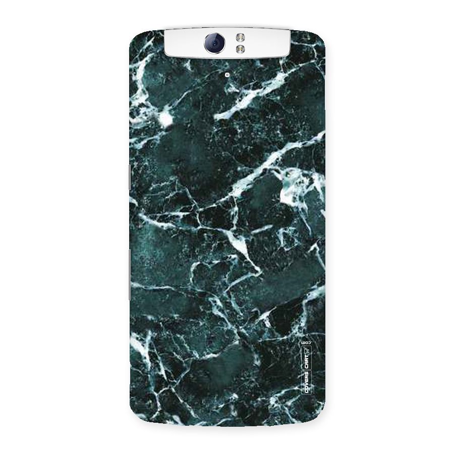 Dark Green Marble Back Case for Oppo N1