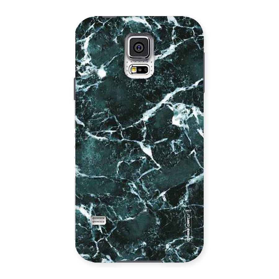 Dark Green Marble Back Case for Samsung Galaxy S5