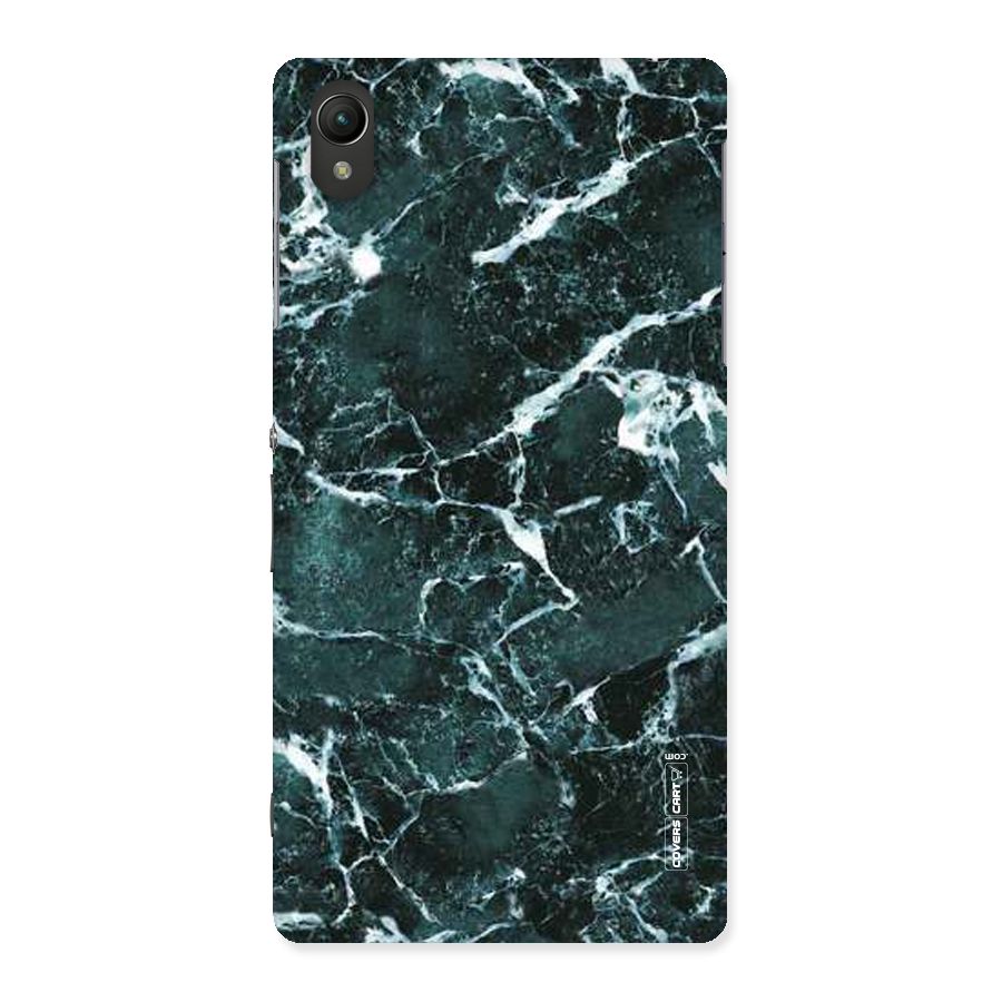 Dark Green Marble Back Case for Sony Xperia Z2
