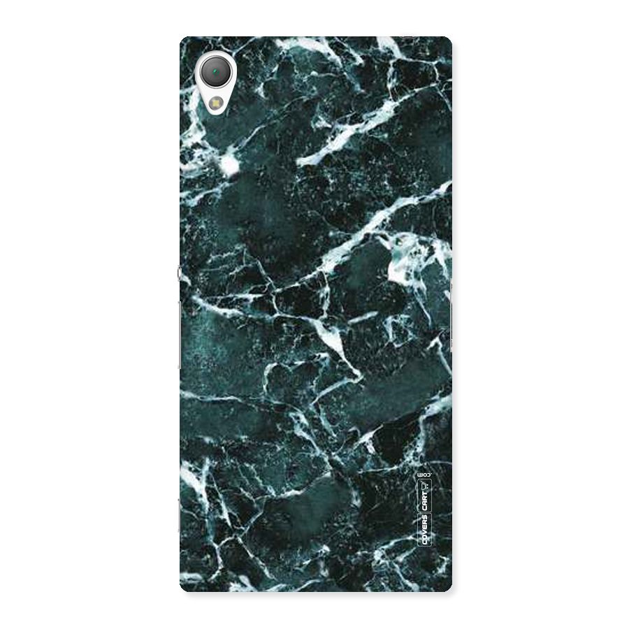 Dark Green Marble Back Case for Sony Xperia Z3