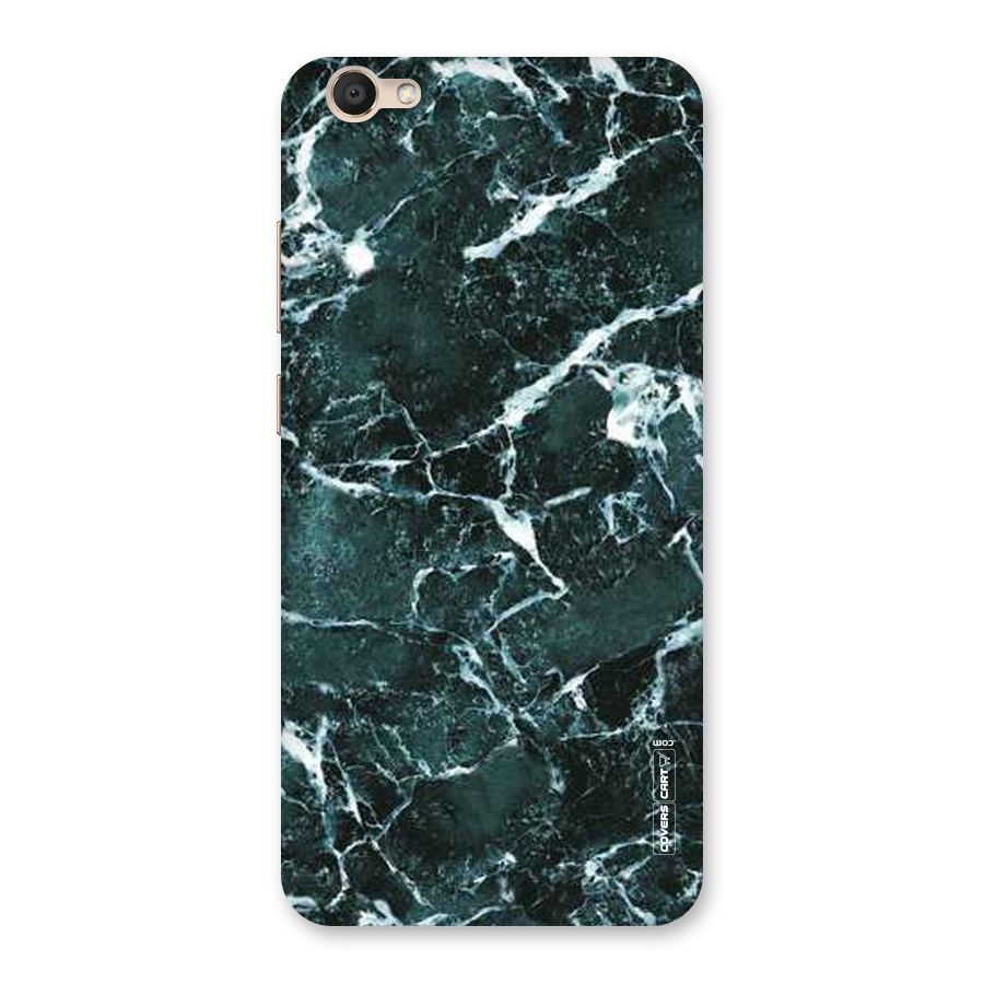 Dark Green Marble Back Case for Vivo V5