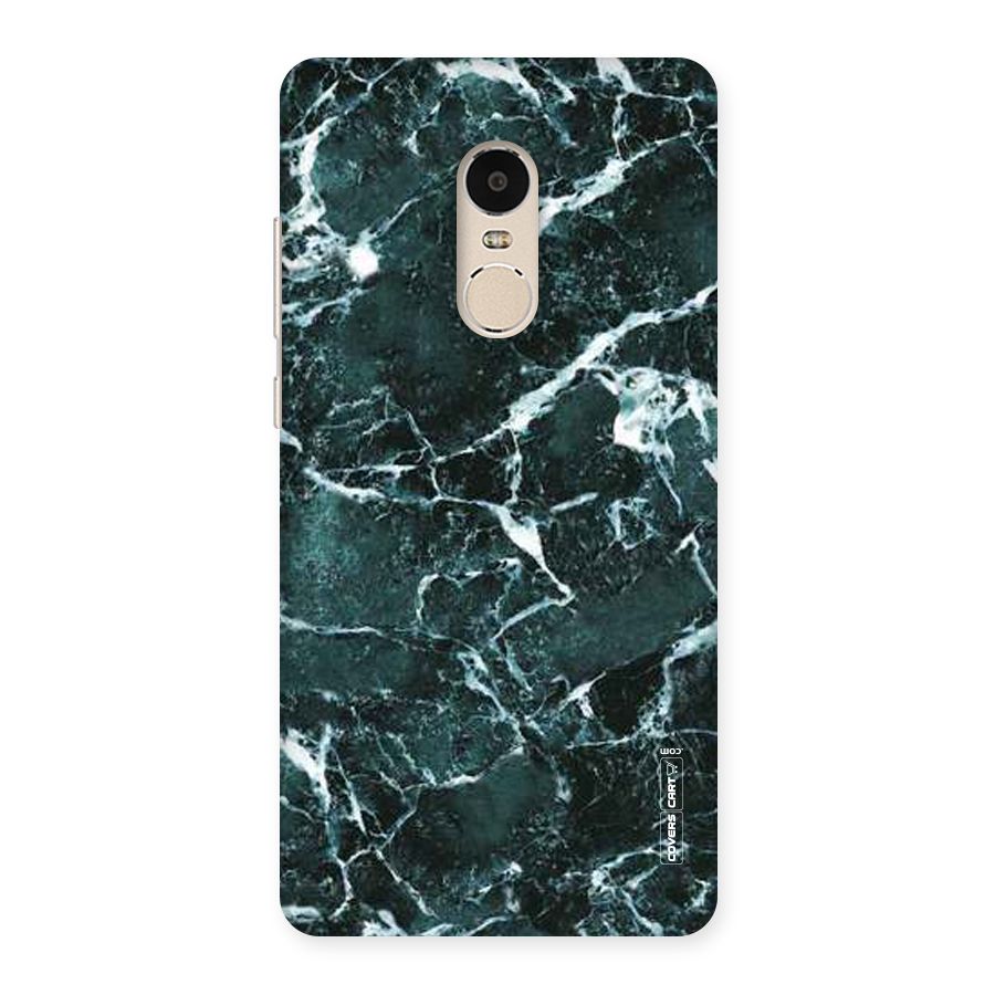 Dark Green Marble Back Case for Xiaomi Redmi Note 4