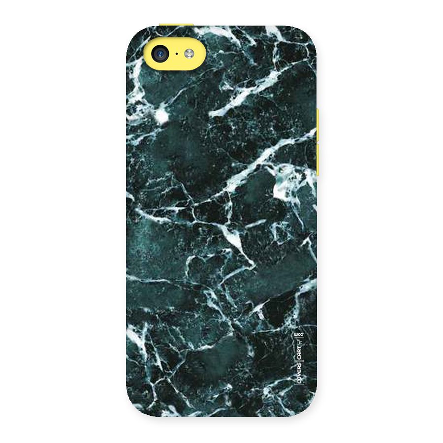 Dark Green Marble Back Case for iPhone 5C