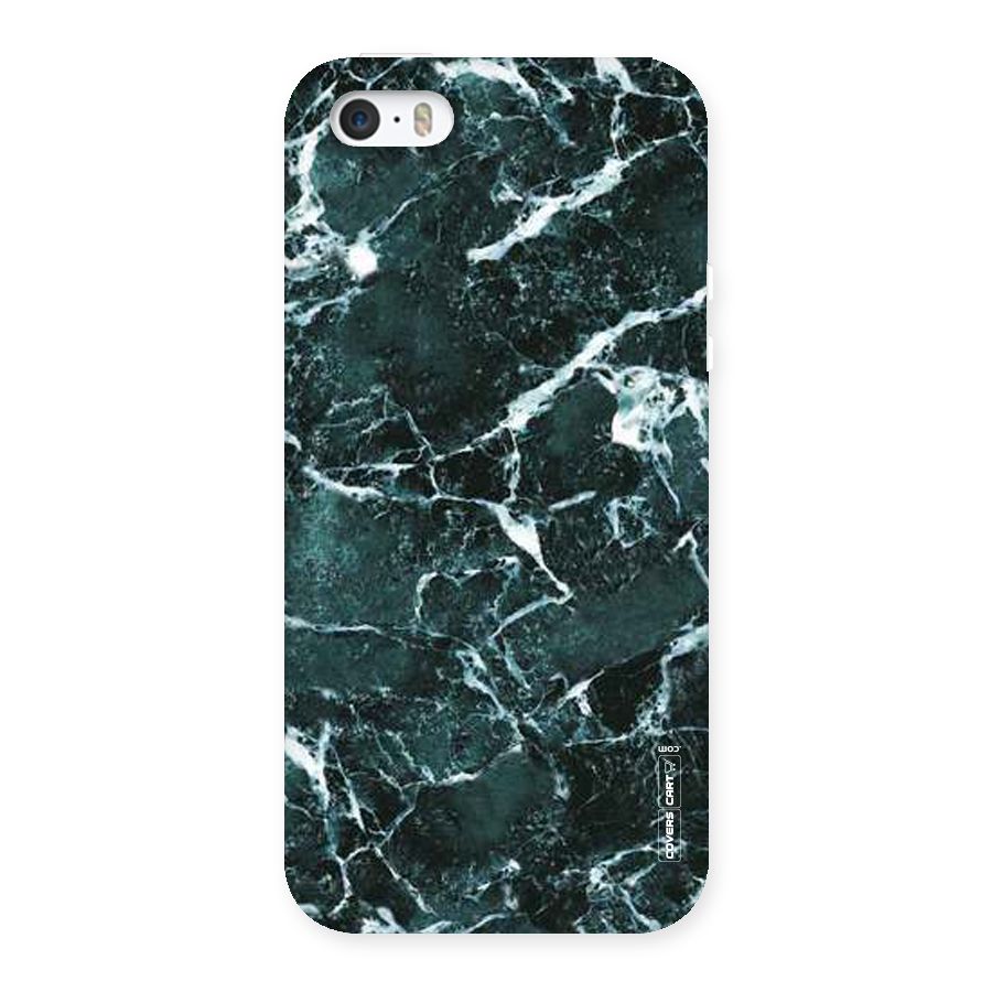 Dark Green Marble Back Case for iPhone SE