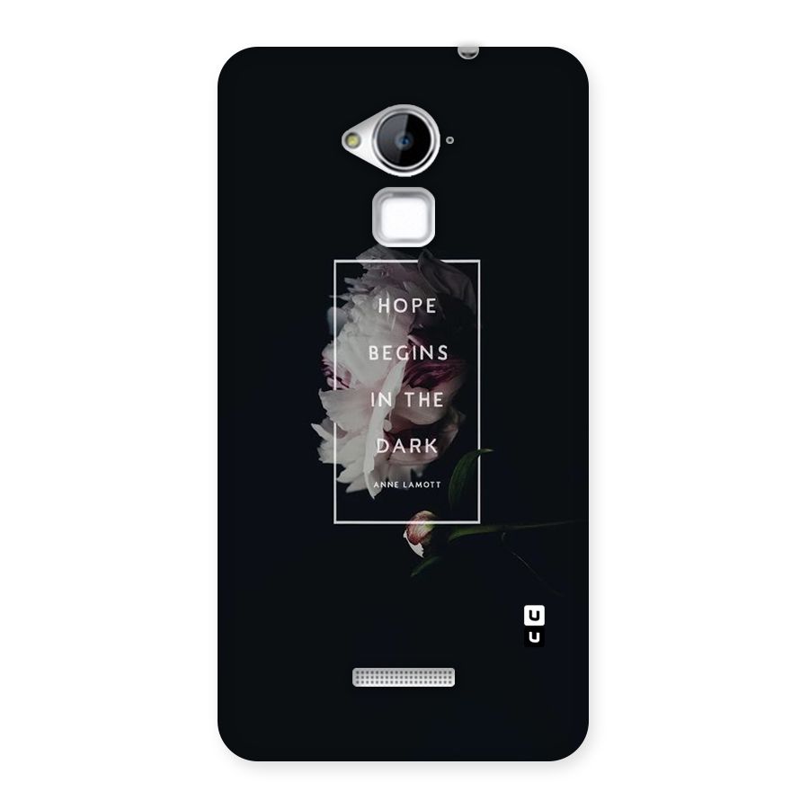 Dark Hope Back Case for Coolpad Note 3