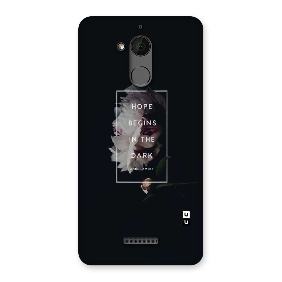 Dark Hope Back Case for Coolpad Note 5