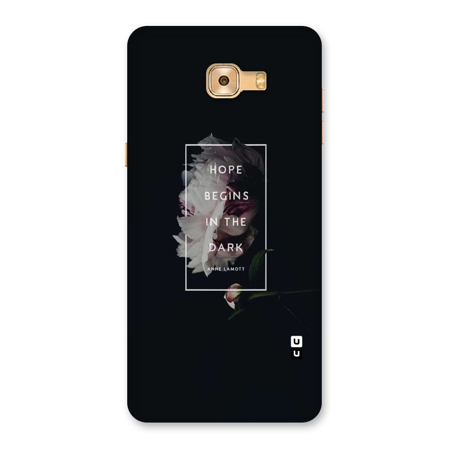 Dark Hope Back Case for Galaxy C9 Pro