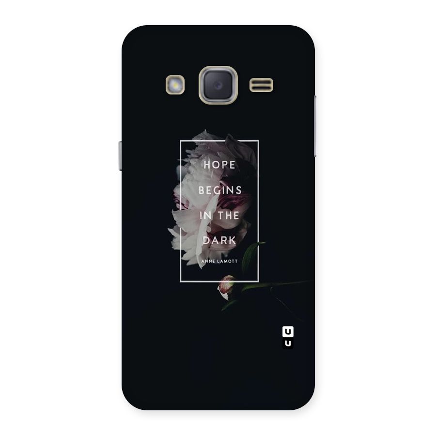 Dark Hope Back Case for Galaxy J2