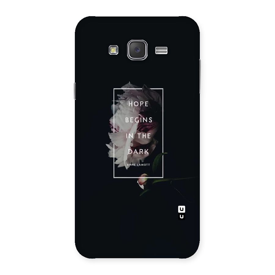 Dark Hope Back Case for Galaxy J7