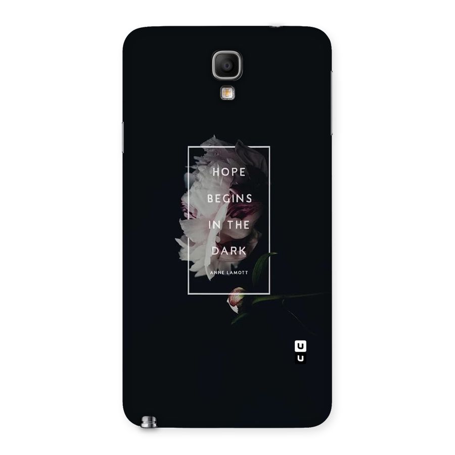 Dark Hope Back Case for Galaxy Note 3 Neo