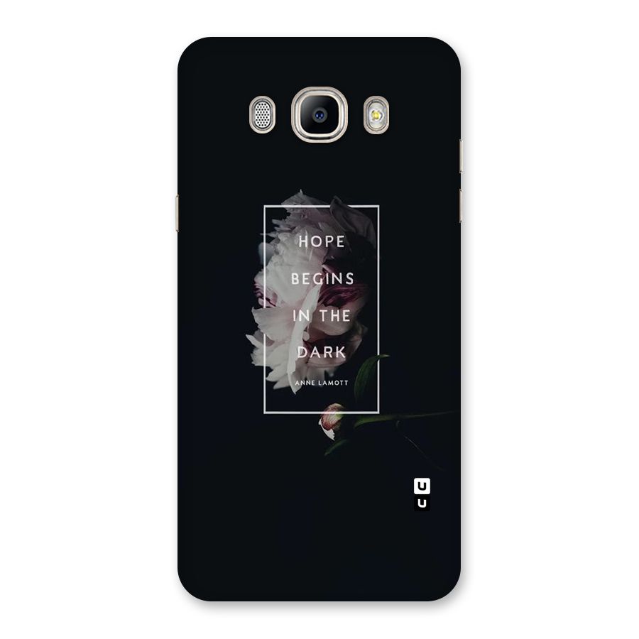 Dark Hope Back Case for Galaxy On8