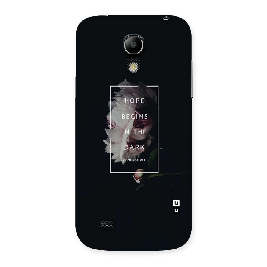 Dark Hope Back Case for Galaxy S4 Mini