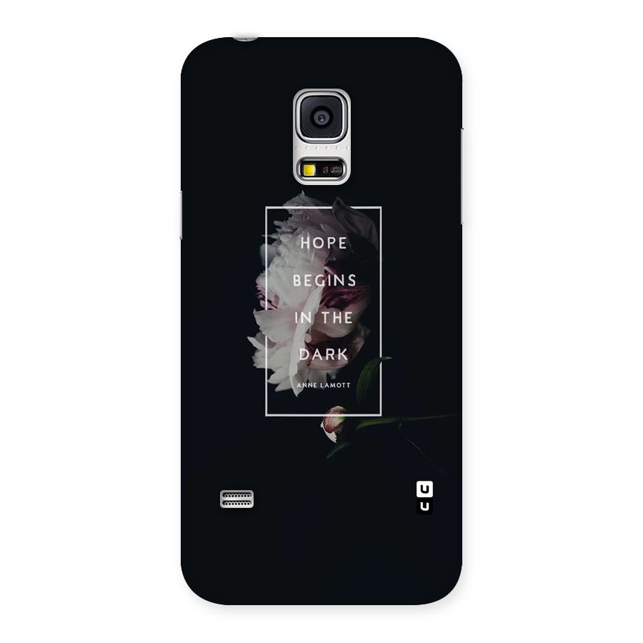 Dark Hope Back Case for Galaxy S5 Mini