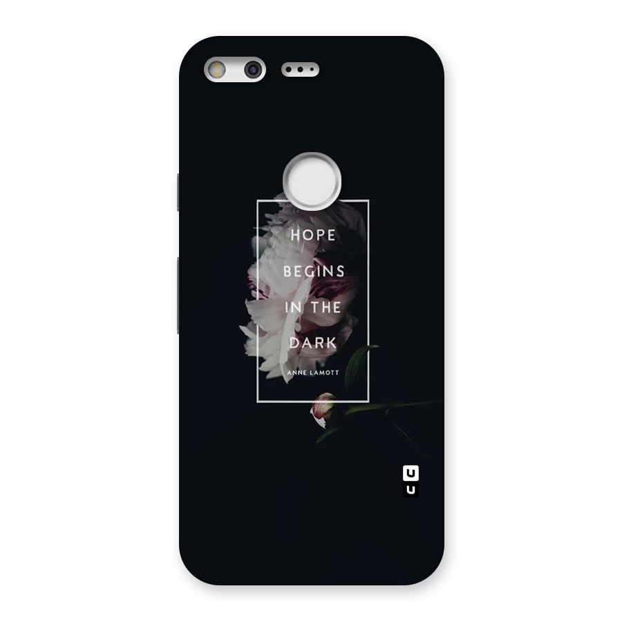 Dark Hope Back Case for Google Pixel