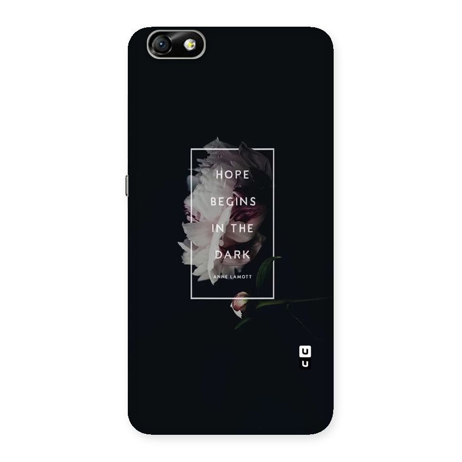 Dark Hope Back Case for Honor 4X