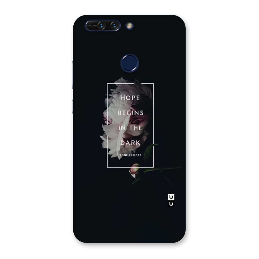Dark Hope Back Case for Honor 8 Pro