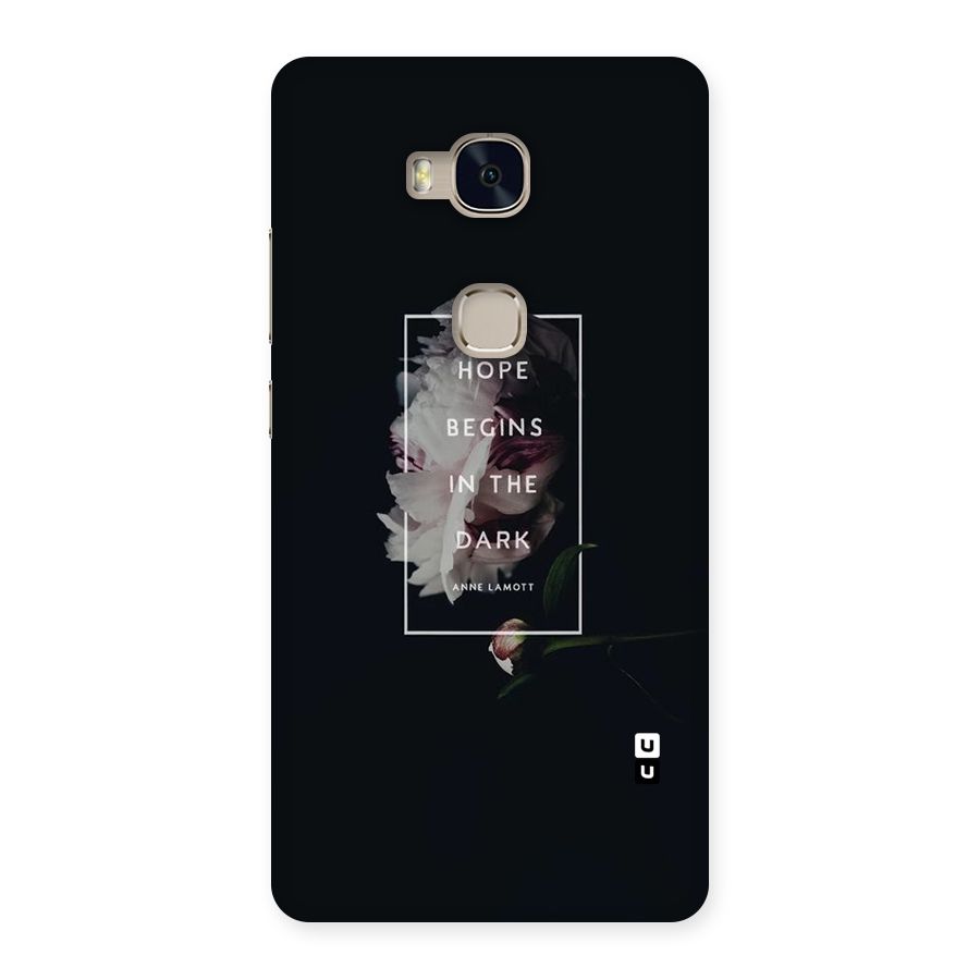 Dark Hope Back Case for Huawei Honor 5X