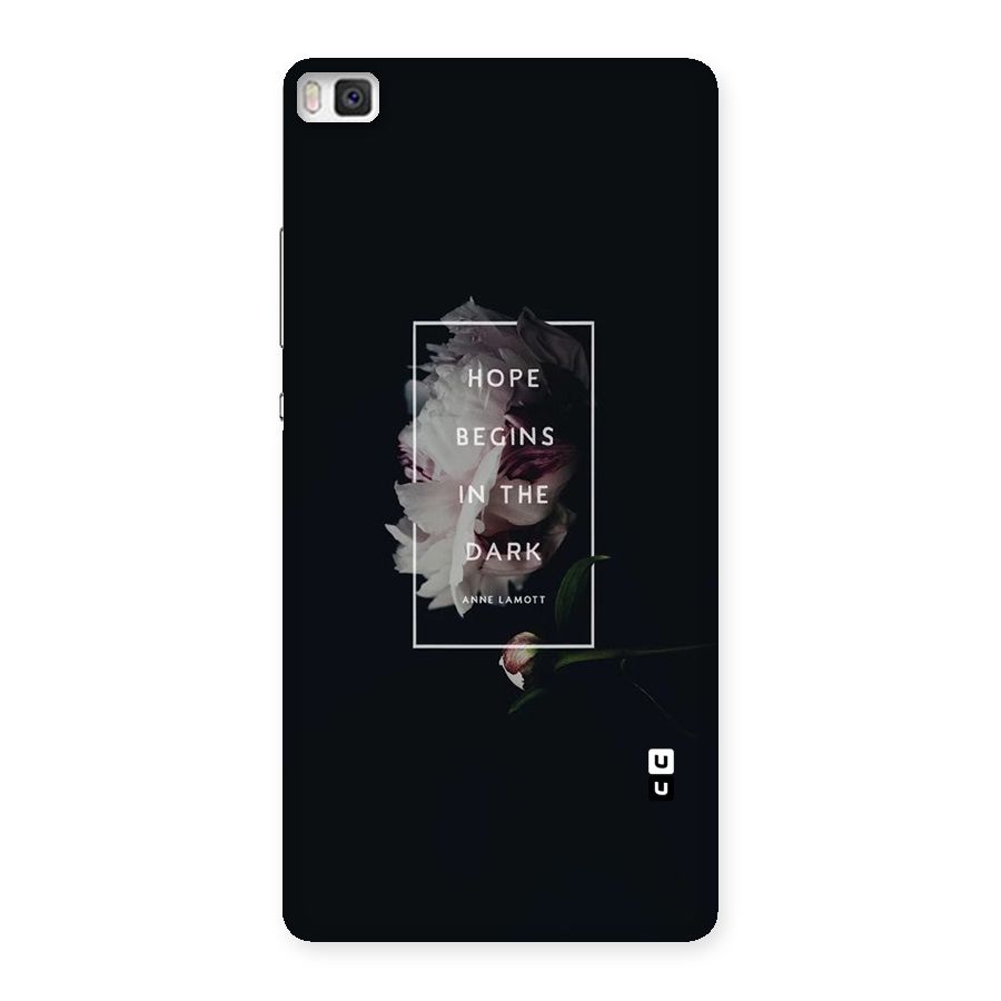 Dark Hope Back Case for Huawei P8
