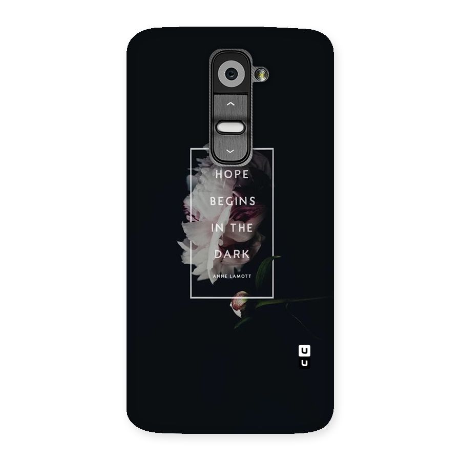 Dark Hope Back Case for LG G2