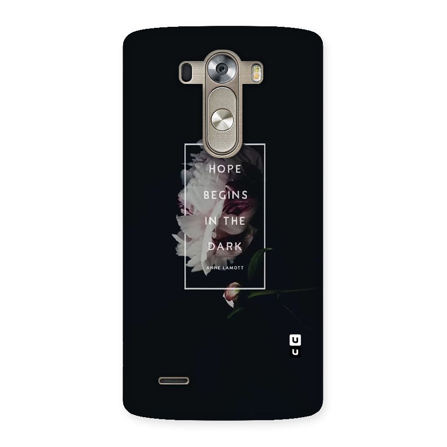 Dark Hope Back Case for LG G3