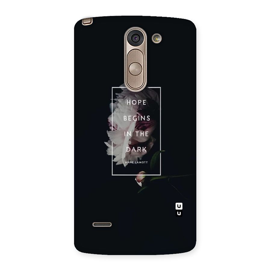 Dark Hope Back Case for LG G3 Stylus