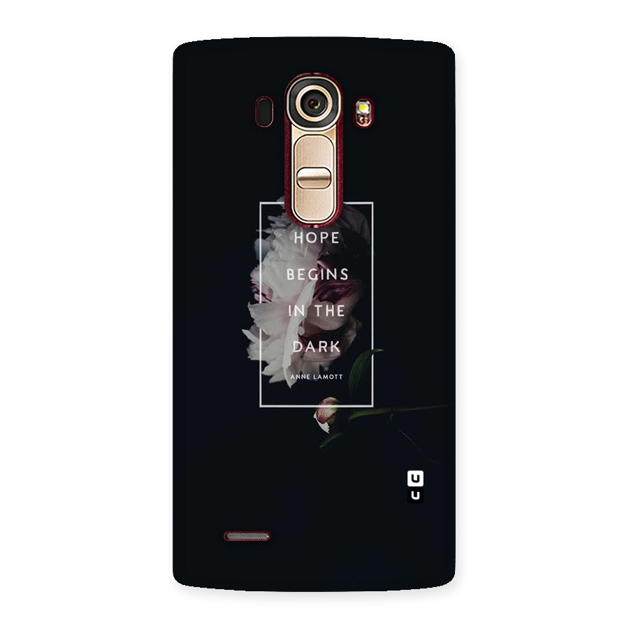 Dark Hope Back Case for LG G4