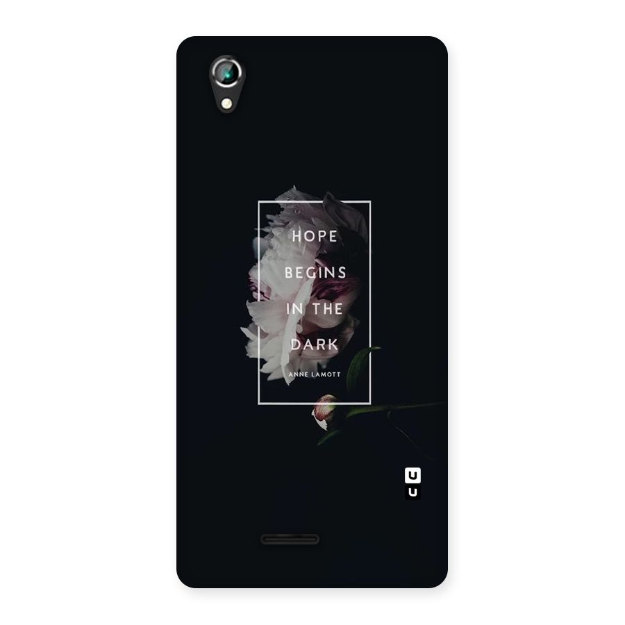 Dark Hope Back Case for Lava Iris 800