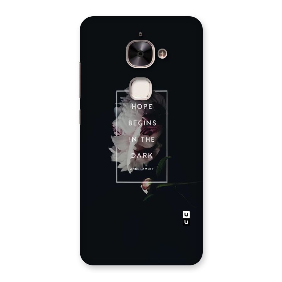 Dark Hope Back Case for Le 2
