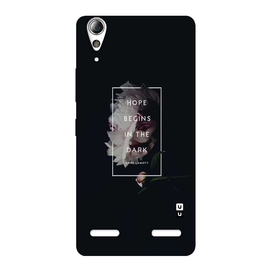 Dark Hope Back Case for Lenovo A6000 Plus