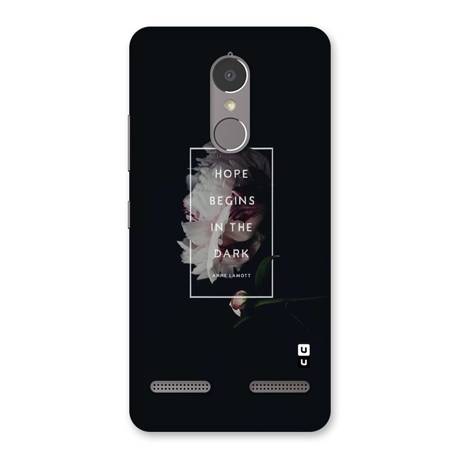 Dark Hope Back Case for Lenovo K6
