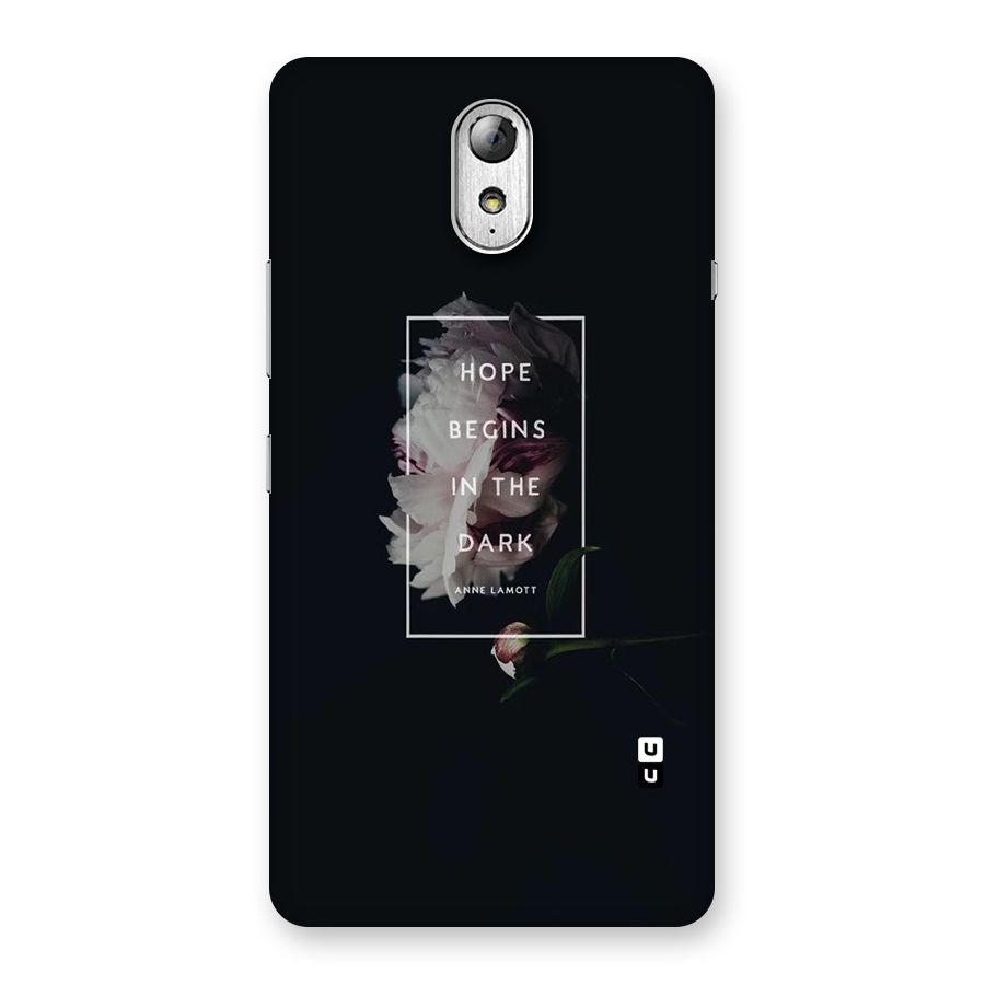 Dark Hope Back Case for Lenovo Vibe P1M