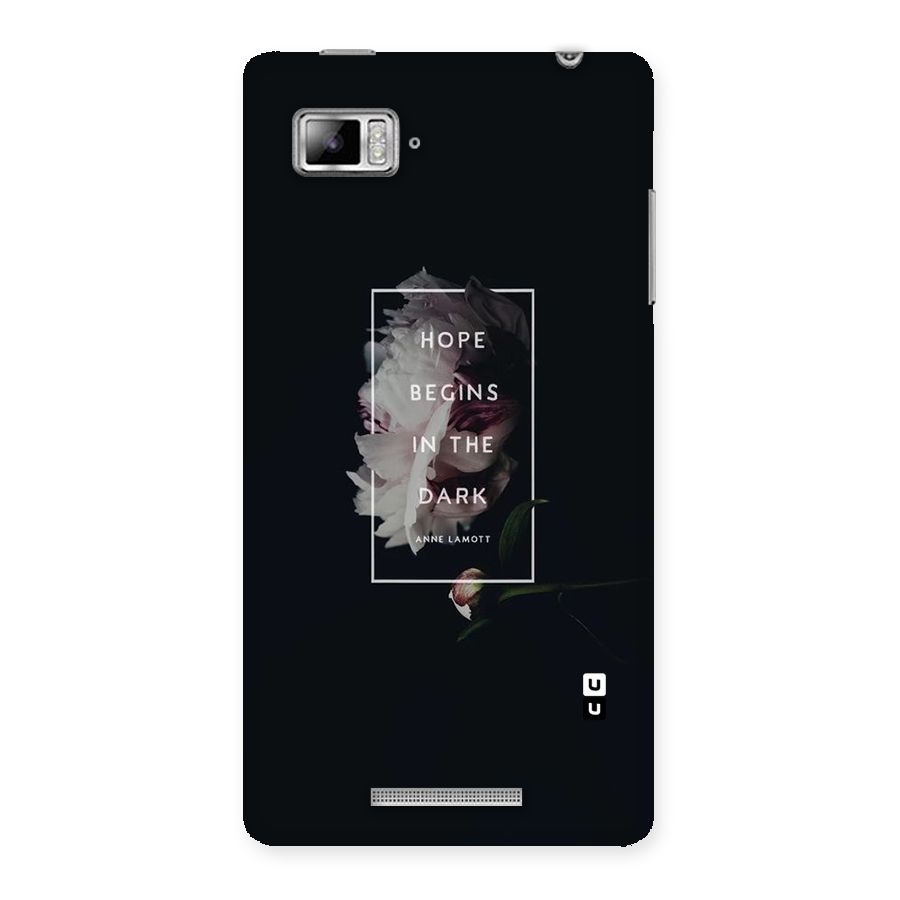 Dark Hope Back Case for Lenovo Vibe Z K910
