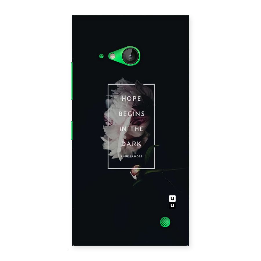 Dark Hope Back Case for Lumia 730