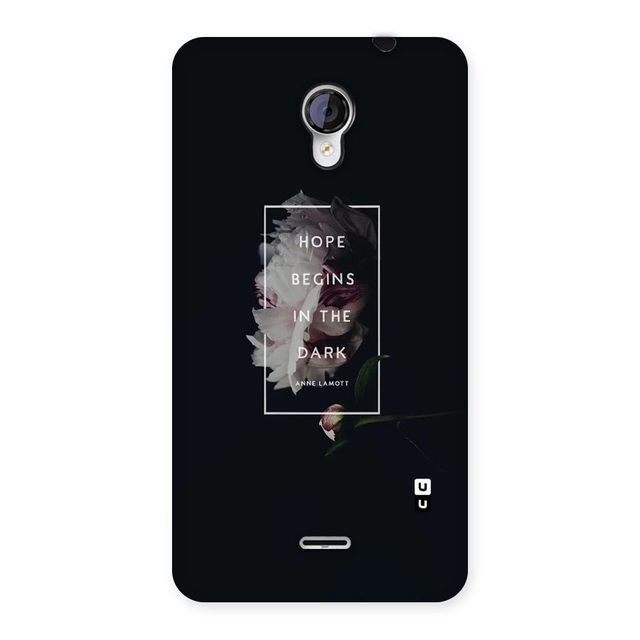 Dark Hope Back Case for Micromax Unite 2 A106