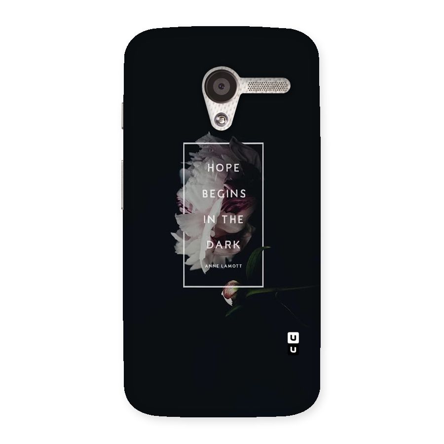 Dark Hope Back Case for Moto X