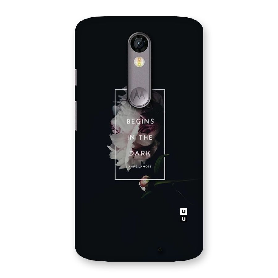 Dark Hope Back Case for Moto X Force