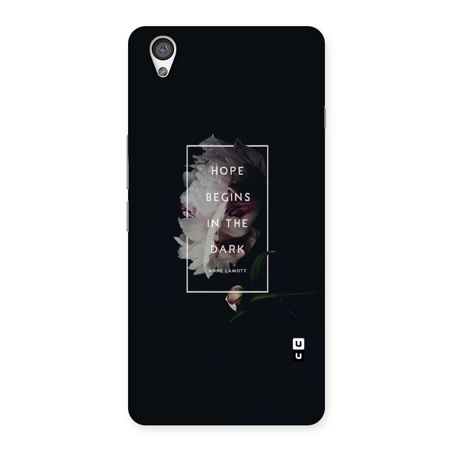 Dark Hope Back Case for OnePlus X