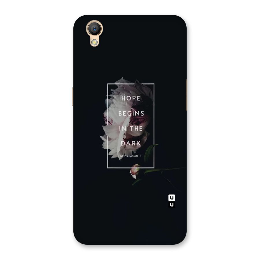 Dark Hope Back Case for Oppo A37