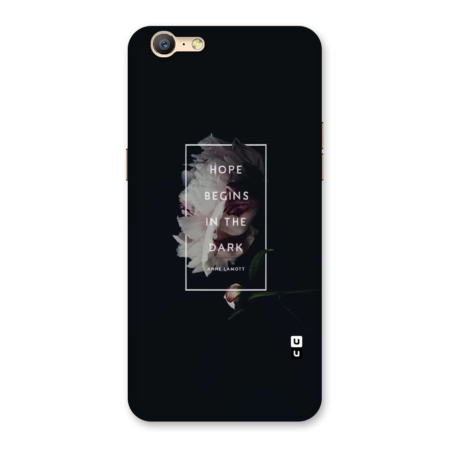 Dark Hope Back Case for Oppo A57