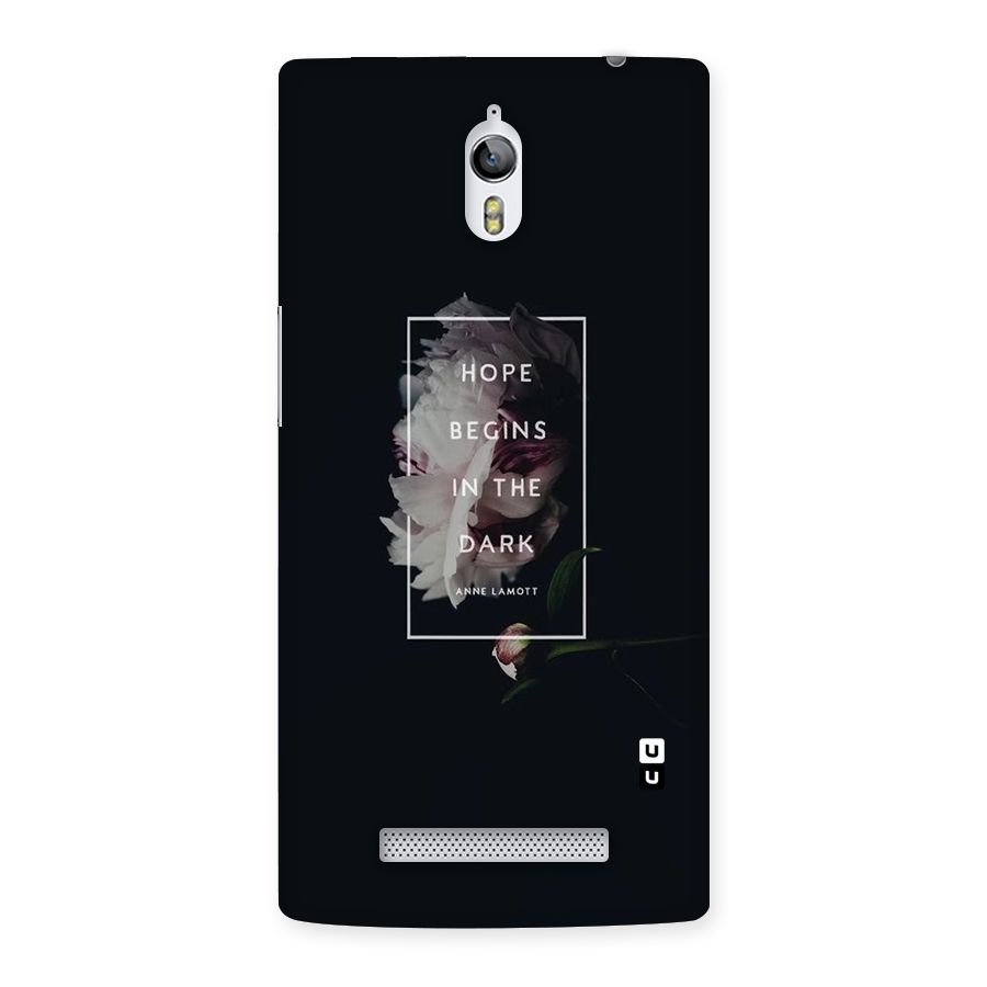 Dark Hope Back Case for Oppo Find 7