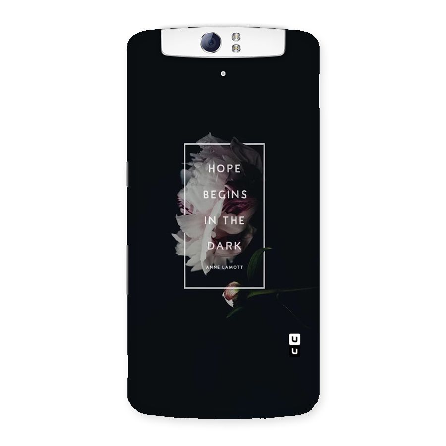 Dark Hope Back Case for Oppo N1