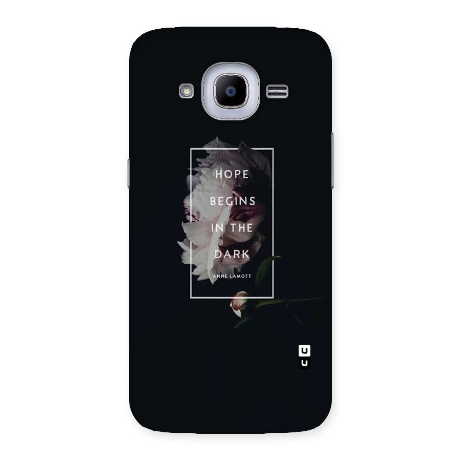 Dark Hope Back Case for Samsung Galaxy J2 Pro